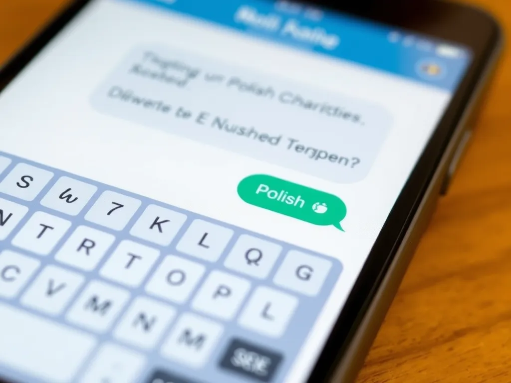 Jak ustawić polskie znaki w wiadomościach SMS?