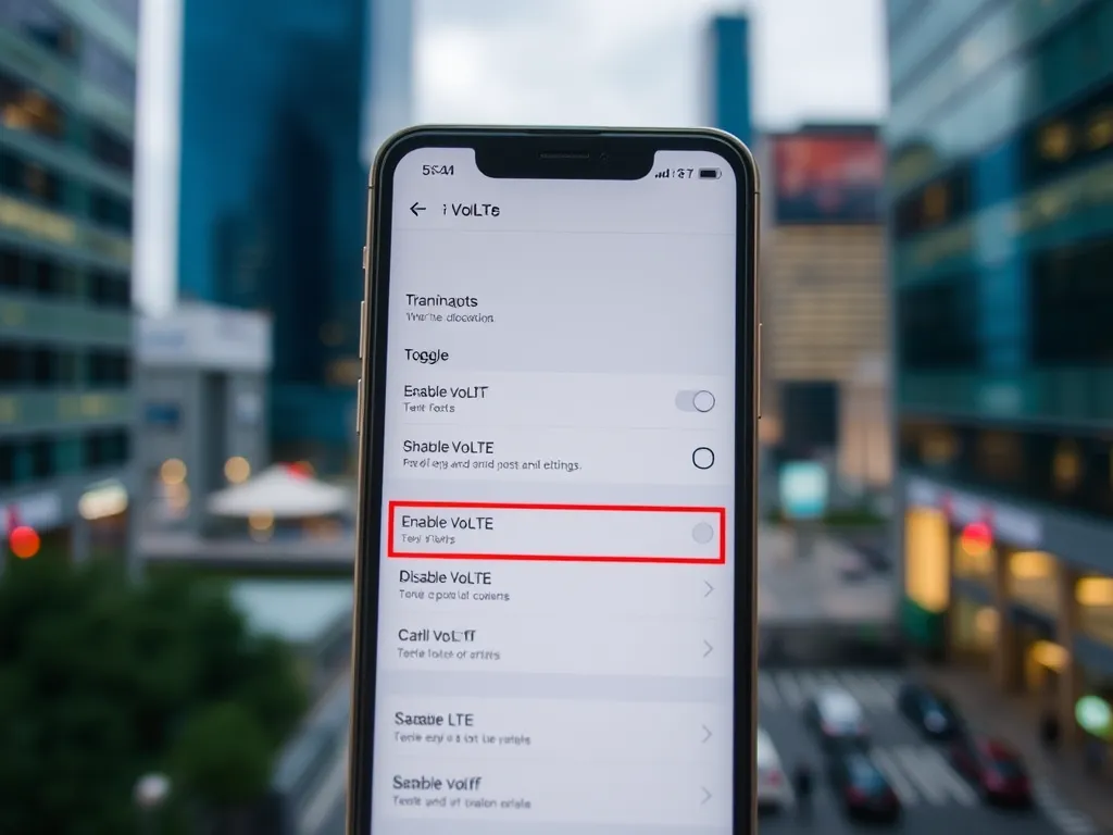 Jak włączyć i wyłączyć VoLTE w telefonie?