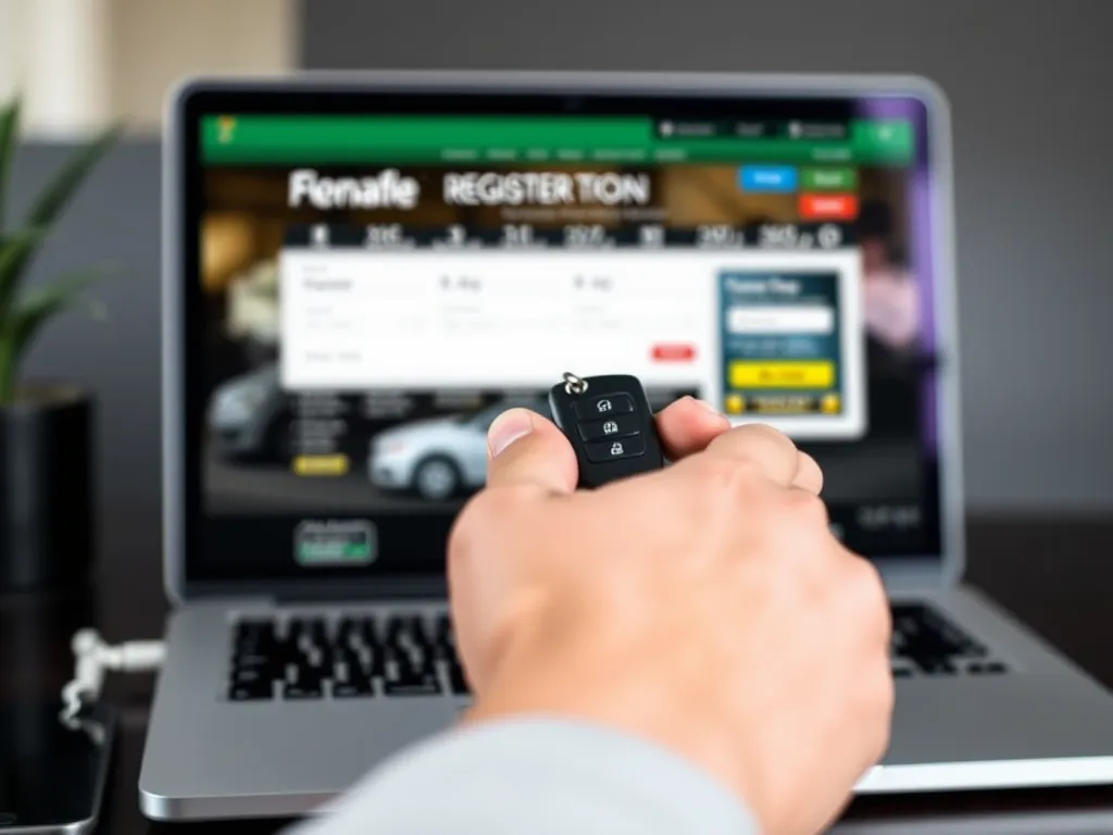 Jak zarejestrować samochód przez Internet?