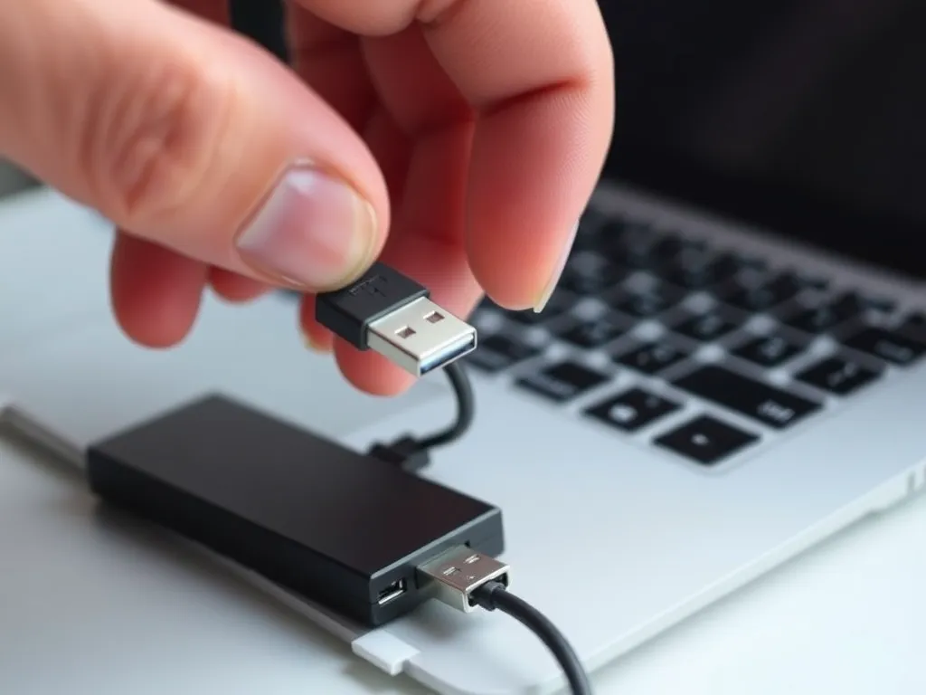 Jak podłączyć dysk ssd do laptopa przez usb?