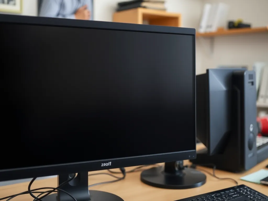 Monitor się nie włącza a komputer chodzi – co robić?