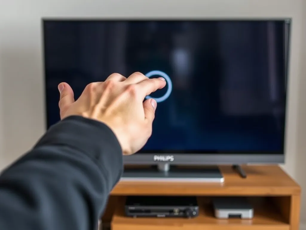 Jak włączyć telewizor Philips bez pilota?