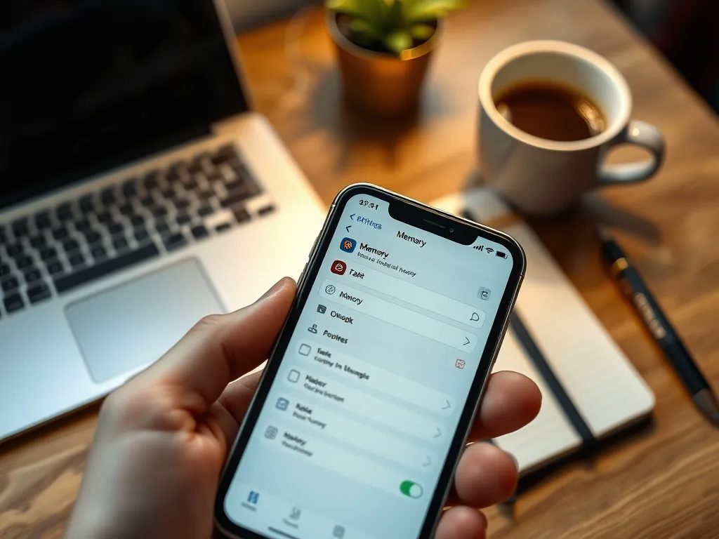 Jak sprawdzić pamięć ram w iphone?