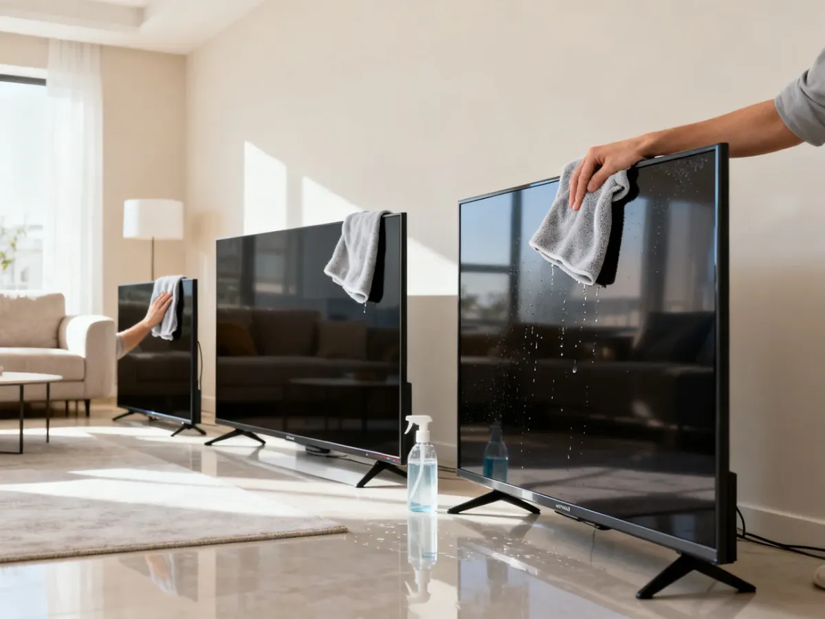 Delikatne czyszczenie ekranów OLED, LED i QLED