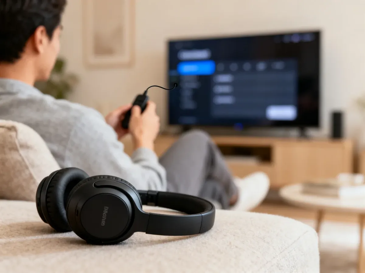 Parowanie słuchawek Bluetooth z telewizorem
