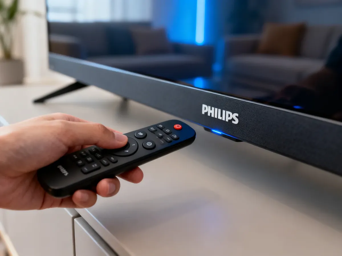 Parowanie pilota Bluetooth z telewizorem Philips