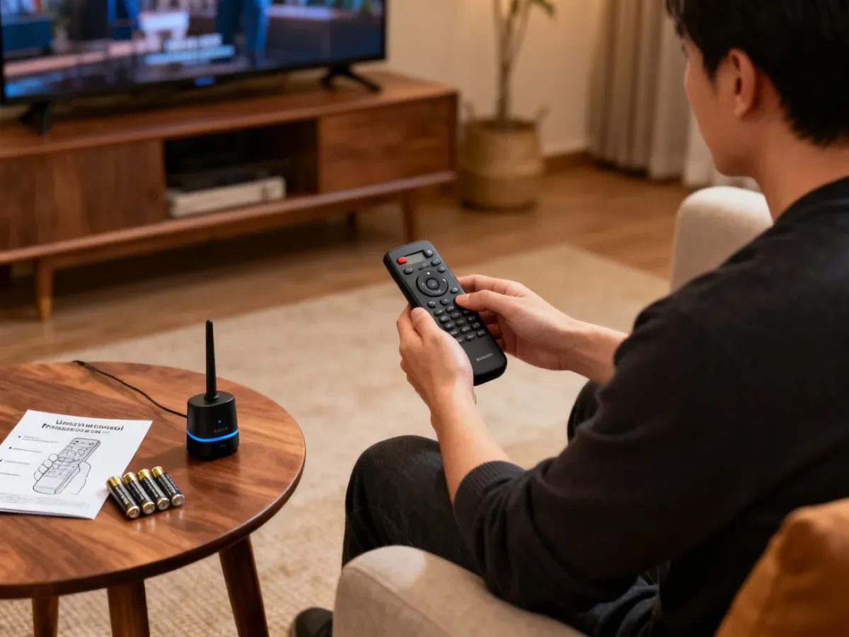 Programowanie uniwersalnego pilota do telewizora