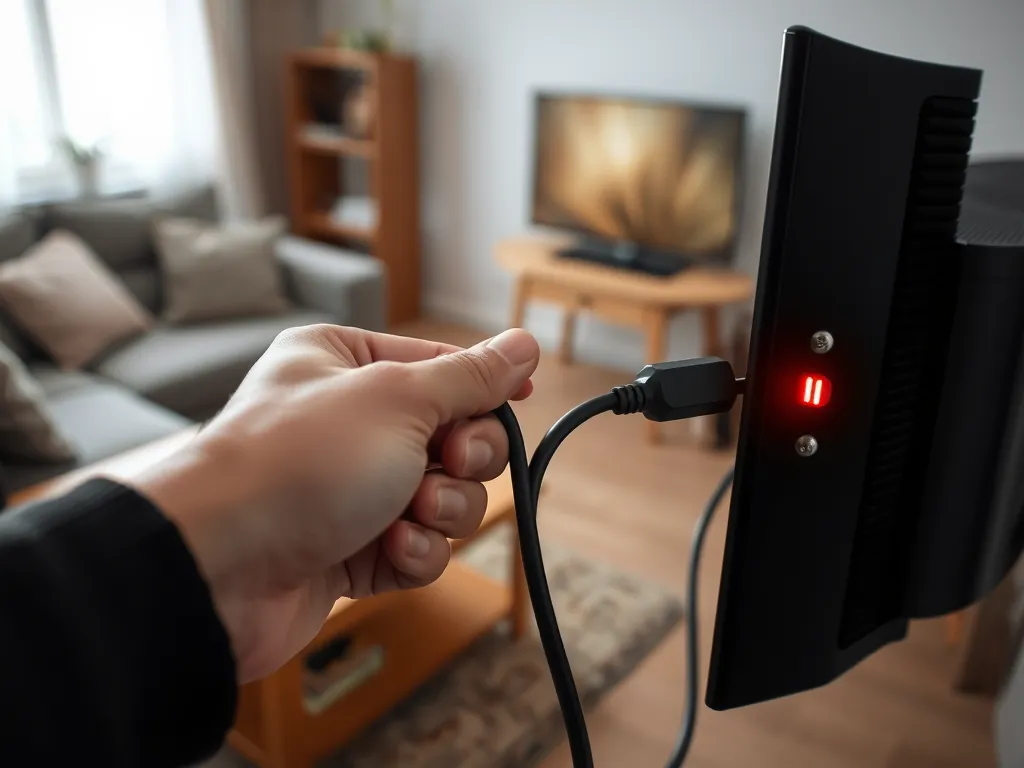 Telewizor nie włącza się a dioda świeci – co robić?
