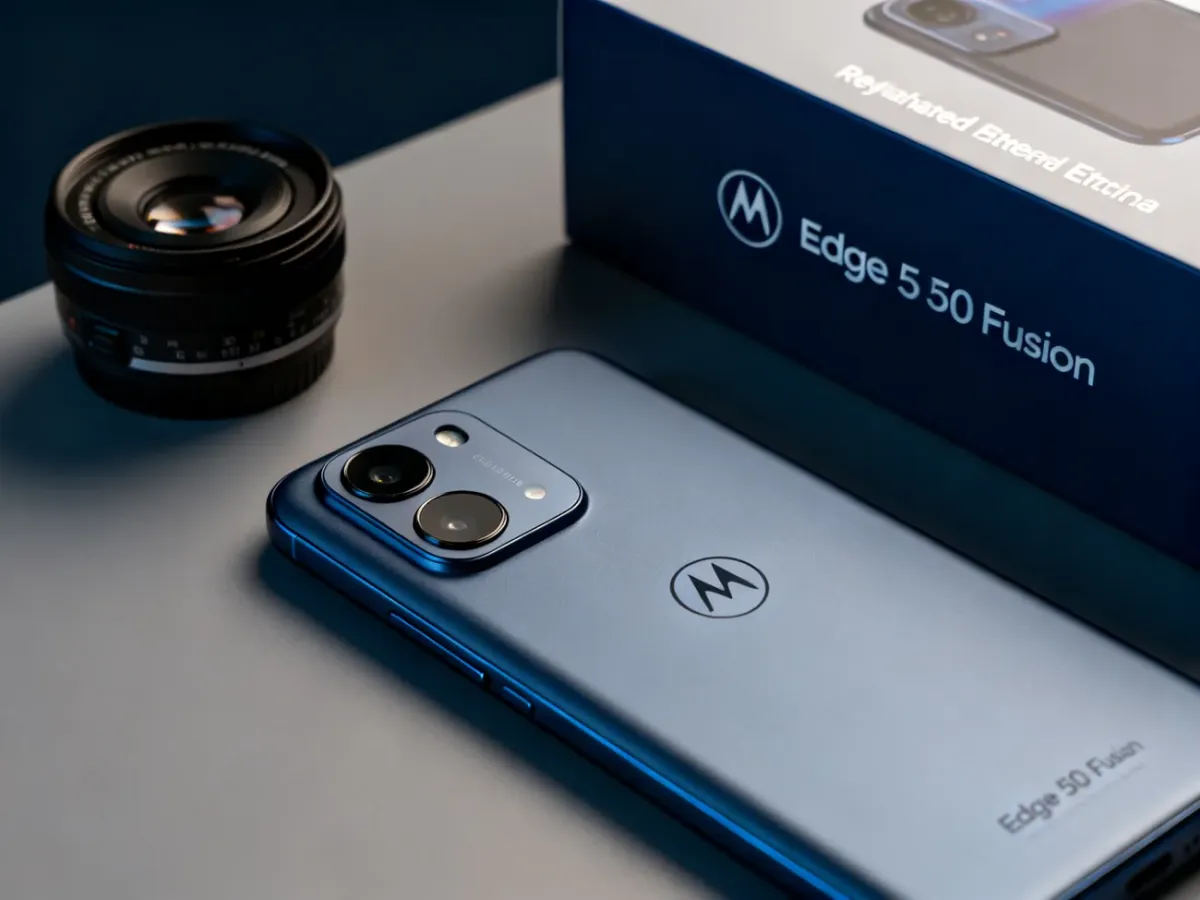 Motorola Edge 50 Fusion presented as an affordable refurbished smartphone with a capable camera